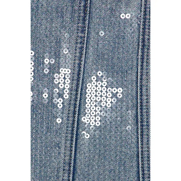 GRLFRND x Lindsi Lane Aurora Sequin Bustier in Theatre Row XS Revolve NWOT - Picture 5 of 6